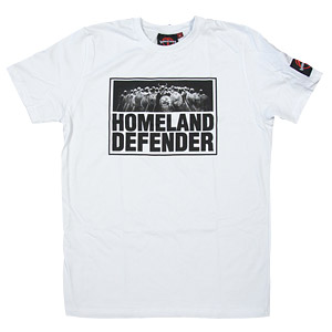T-shirt Homeland Defender white