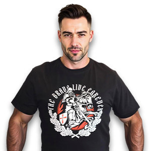 T-shirt Homeland Defender-The Brave Live Forever