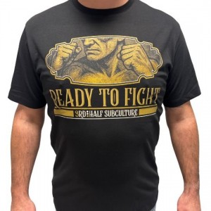 T-shirt 3rd Half-Ready To Fight black