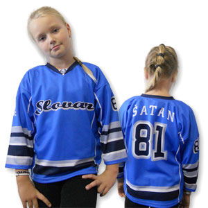 Hockey jersey Slovan light-blue junior