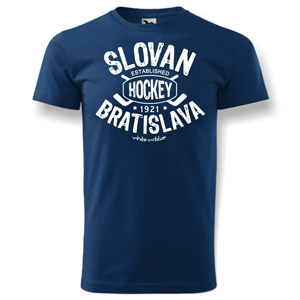 Blue t-shirt Slovan Bratislava hockey