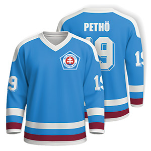 Blue retro jersey HC Slovan 1993