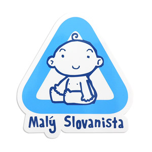 Stickers on cars Malý Slovanista