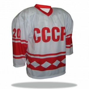 Retro dres CCCP biely