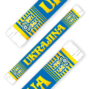Printing scarf Ukraine