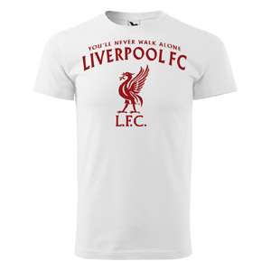 Biele tričko FC Liverpool