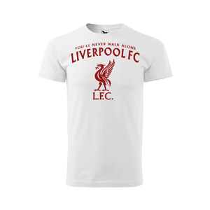 Biele detské tričko FC Liverpool