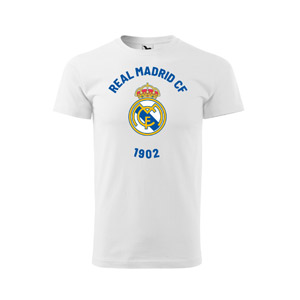 Biele detské tričko Real Madrid