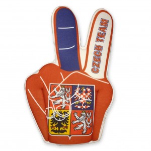 Ruka na fandenie Česko