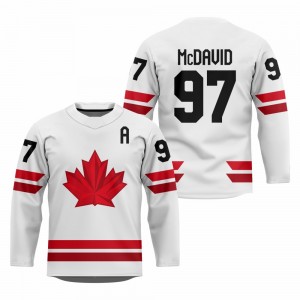White ice hockey jersey Canada 2026