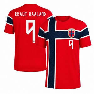 Futbalový dres Nórsko s vlastným menom a číslom