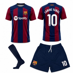Detská sada dres, trenky, štulpne FC Barcelona