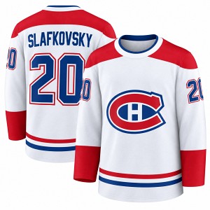 Biely fan dres Monreal Canadiens s vlastným menom a číslom 4XL+