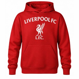 Detská červená mikina Liverpool