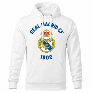White hoodie Real Madrid