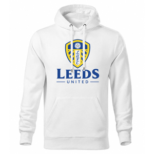 Biela mikina Leeds United