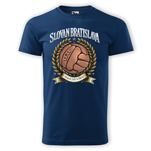 Blue t-shirt Slovan Bratislava -Hrdosť, česť a sláva /Pride, honor and glory/