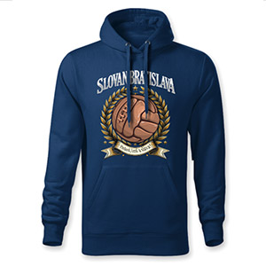 Blue Hoodie Slovan Bratislava- Hrdosť, česť a sláva
