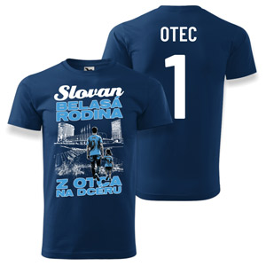 Blue t-shirt BELASÁ RODINA - Z OTCA NA DCÉRU  