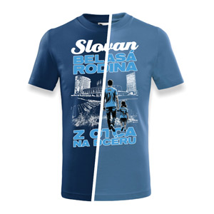 T-shirt BELASÁ RODINA  - Z OTCA NA DCÉRU for kids