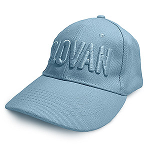 Light blue cap 3D writing Slovan