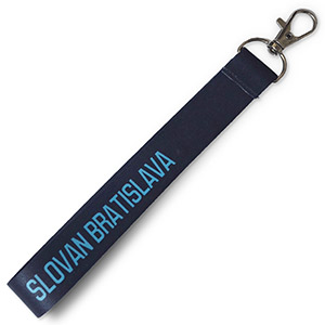 Black Keychain-lanyard  Slovan Bratislava