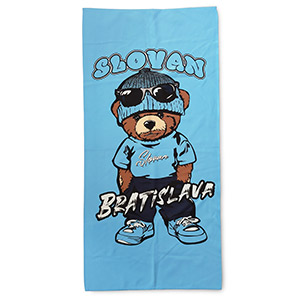 Light blue towel Slovan Teddy bear