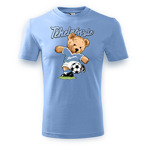 Light blue t-shirt Slovan -Teddy bear Tehelné Pole for kids