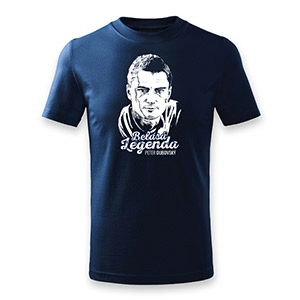 Blue t-shirt Belasá Legenda- Peter Dubovsky for kids