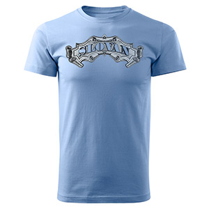 Light blue t-shirt Slovan