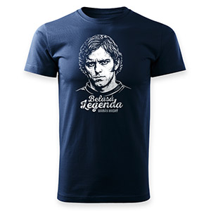 Blue t-shirt Belasá Legenda- Marián Masný
