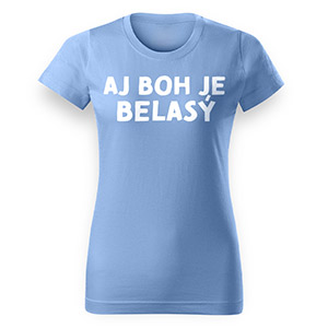 Women’s T-shirt Even God Is Sky Blue