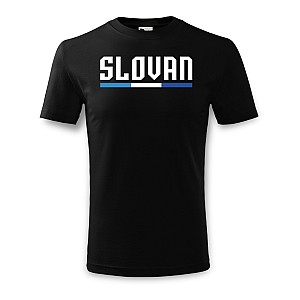 Black t-shirt Slovan for kids