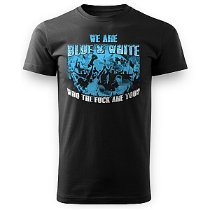 Black t-shirt We are Blue&White