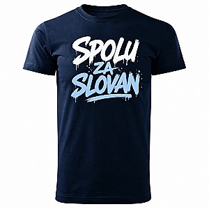 Blue t-shirt Spolu za Slovan