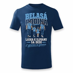 Blue t-shirt Slovan-Belasá rodina for kids