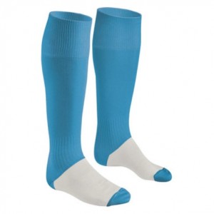 Light-blue football socks for kids