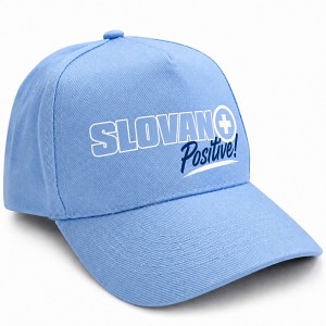 Sky blue cap Slovan Positive for kids