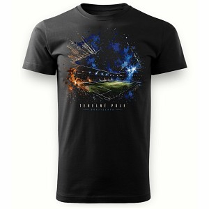 Black t-shirt Tehelne Pole for kids