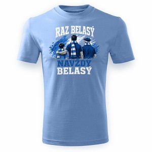 Detské belasé tričko Raz Belasý, Navždy Belasý