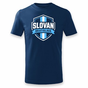 Modré detské tričko Slovan Bratislava