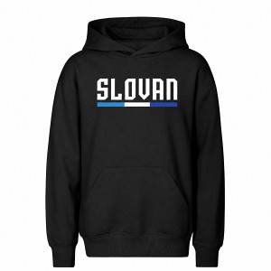 Detská čierna mikina Slovan