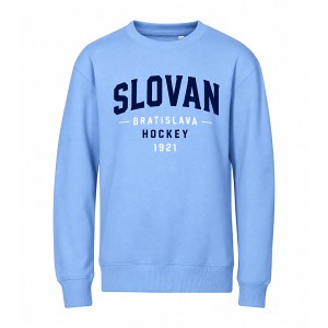Detská belasá mikina Slovan Bratislava hockey