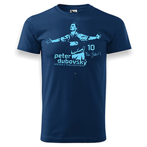 Blue t-shirt Peter Dubovský-legend