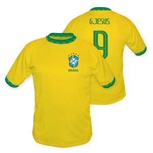 Football jersey Brasil sales