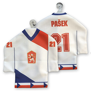 Minidresík SVK hokej ČSSR biely 1986