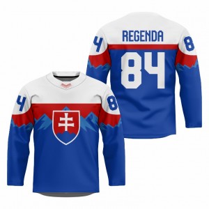 Modrý hokejový dres Slovensko replika 2026