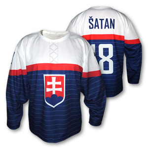 Slovakia Youth - Hockey Replica 0217 Fan Jersey/Customized :: FansMania