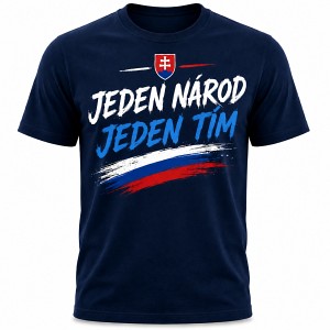 Tmavomodré tričko Slovensko-Jeden Národ, Jeden Tím